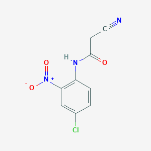 N-(4-chloro-2-nitrophenyl)-2-cyanoacetamide