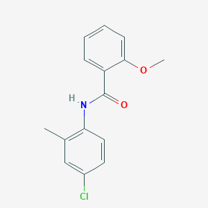 N-(4-chloro-2-methylphenyl)-2-methoxybenzamide