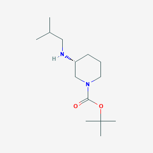 (R)-tert-Butyl 3-[(2-methylpropyl)amino]piperidine-1-carboxylate