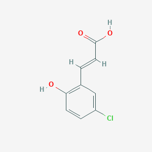 (E)-3-(5-Chloro-2-hydroxyphenyl)acrylic acid