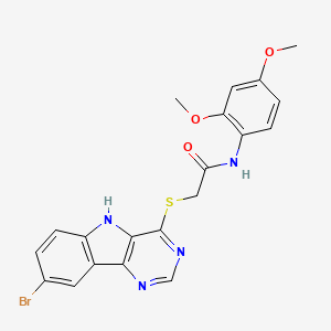 N-butyl-N-methyl-1-(4-methylphenyl)-1H-1,2,3-triazole-4-carboxamide