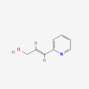 molecular formula C8H9NO B2655631 3-(2-Pyridyl)-2-propen-1-ol CAS No. 113985-52-7; 131610-03-2