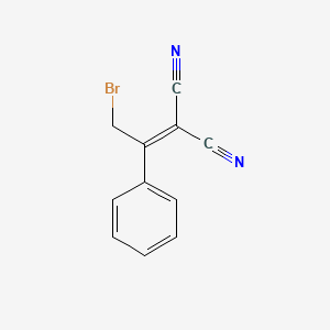 2-(2-Bromo-1-phenylethylidene)malononitrile