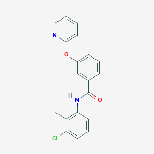 N-(3-chloro-2-methylphenyl)-3-(pyridin-2-yloxy)benzamide