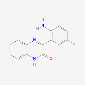 3-(2-amino-5-methylphenyl)quinoxalin-2(1H)-one