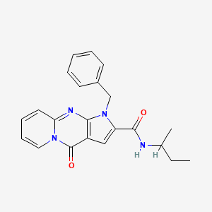 1-benzyl-N-(sec-butyl)-4-oxo-1,4-dihydropyrido[1,2-a]pyrrolo[2,3-d]pyrimidine-2-carboxamide