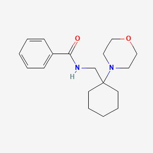 N-[(1-Morpholin-4-ylcyclohexyl)methyl]benzamide