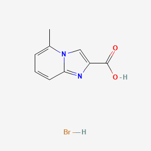 5-Methylimidazo[1,2-a]pyridine-2-carboxylic acid hydrobromide