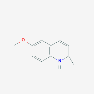 molecular formula C13H17NO B2656078 6-Methoxy-2,2,4-trimethyl-1,2-dihydroquinoline CAS No. 4053-50-3