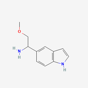 1-(1H-indol-5-yl)-2-methoxyethanamine