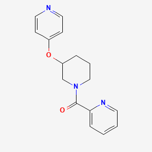 Pyridin-2-yl(3-(pyridin-4-yloxy)piperidin-1-yl)methanone