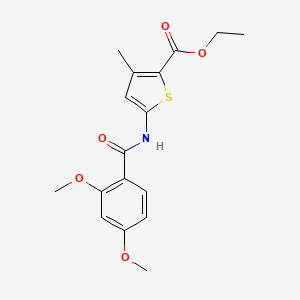 Ethyl 5-(2,4-dimethoxybenzamido)-3-methylthiophene-2-carboxylate