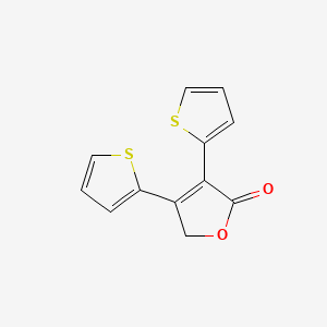 3,4-Bis(thiophen-2-yl)-2,5-dihydrofuran-2-one