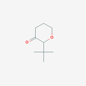 2-Tert-butyloxan-3-one