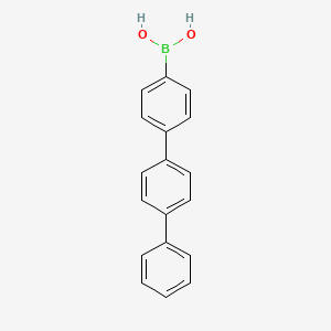 molecular formula C18H15BO2 B2656198 4-(4-Biphenyl)phenyl boronic acid CAS No. 877993-09-4