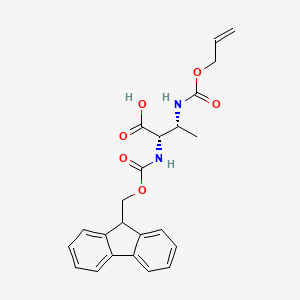 (2S,3R)-N2-(9-Fluorenylmethyloxycarbonyl)-n3-allyloxycarbonyl-2,3-diaminobutyric acid