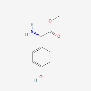 B2656227 Methyl (2S)-2-amino-2-(4-hydroxyphenyl)acetate CAS No. 37763-23-8; 57591-61-4
