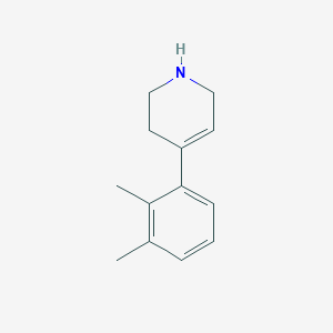 molecular formula C13H17N B2656228 4-(2,3-Dimethylphenyl)-1,2,3,6-tetrahydropyridine CAS No. 194669-34-6
