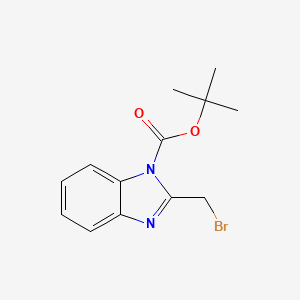 tert-butyl 2-(bromomethyl)-1H-benzo[d]imidazole-1-carboxylate