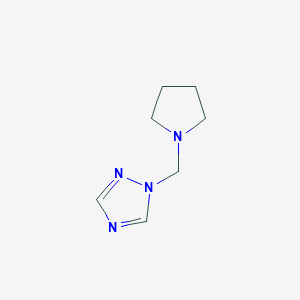 1-(pyrrolidin-1-ylmethyl)-1H-1,2,4-triazole