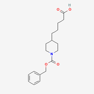 5-(1-Benzyloxycarbonyl-4-piperidyl)valeric acid