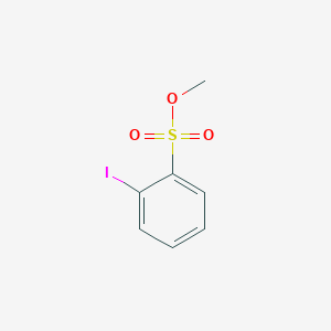 molecular formula C7H7IO3S B2656314 2-Iodobenzenesulfonic acid methyl ester CAS No. 850078-95-4