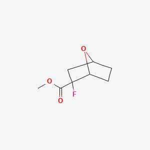 Methyl 2-fluoro-7-oxabicyclo[2.2.1]heptane-2-carboxylate