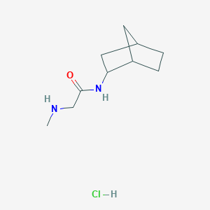 N-{bicyclo[2.2.1]heptan-2-yl}-2-(methylamino)acetamide hydrochloride