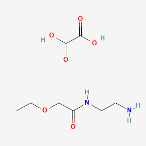N-(2-Aminoethyl)-2-ethoxyacetamide hemioxalate