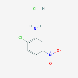 2-Chloro-4-methyl-5-nitroaniline;hydrochloride