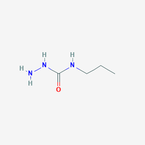 molecular formula C4H11N3O B2656475 3-Amino-1-propylurea CAS No. 57421-72-4