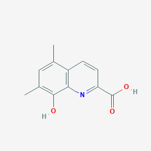 8-Hydroxy-5,7-dimethylquinoline-2-carboxylic acid