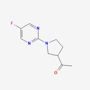 1-(1-(5-Fluoropyrimidin-2-yl)pyrrolidin-3-yl)ethanone