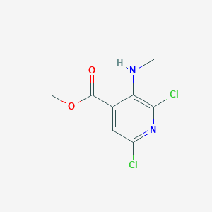 Methyl 2,6-Dichloro-3-(methylamino)isonicotinate