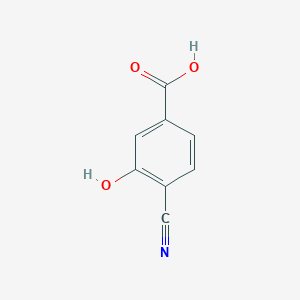 molecular formula C8H5NO3 B2656599 4-Cyano-3-hydroxybenzoic acid CAS No. 220542-03-0