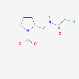 tert-Butyl 2-((2-chloroacetamido)methyl)pyrrolidine-1-carboxylate