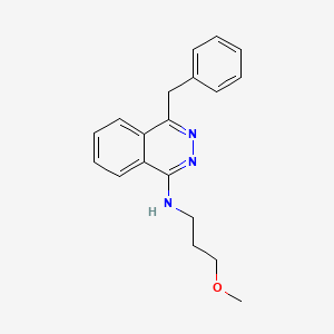 molecular formula C19H21N3O B2656808 4-benzyl-N-(3-methoxypropyl)phthalazin-1-amine CAS No. 338404-30-1