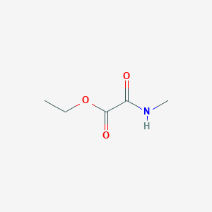 molecular formula C5H9NO3 B2656828 Ethyl 2-(methylamino)-2-oxoacetate CAS No. 18522-95-7