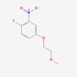 1-Fluoro-4-(2-methoxyethoxy)-2-nitrobenzene