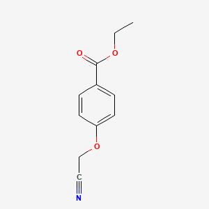 molecular formula C11H11NO3 B2656993 Ethyl 4-(cyanomethoxy)benzoate CAS No. 501662-75-5