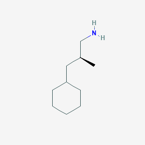 molecular formula C10H21N B2657002 (2S)-3-Cyclohexyl-2-methylpropan-1-amine CAS No. 2248183-91-5