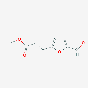 Methyl 3-(5-formylfuran-2-yl)propanoate