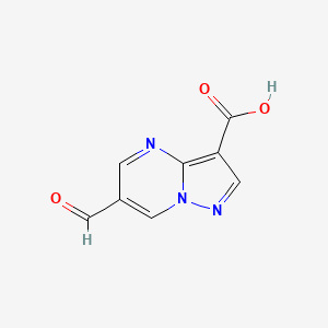 6-Formylpyrazolo[1,5-a]pyrimidine-3-carboxylic acid