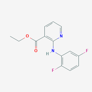 Ethyl 2-(2,5-difluoroanilino)pyridine-3-carboxylate
