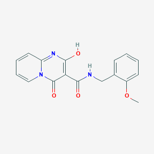 2-hydroxy-N-(2-methoxybenzyl)-4-oxo-4H-pyrido[1,2-a]pyrimidine-3-carboxamide