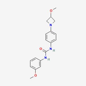 1-(4-(3-Methoxyazetidin-1-yl)phenyl)-3-(3-methoxyphenyl)urea