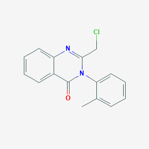 2-(chloromethyl)-3-(2-methylphenyl)quinazolin-4(3H)-one