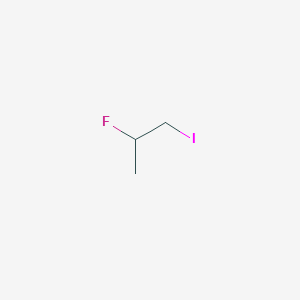 molecular formula C3H6FI B2657103 1-Iodo-2-fluoropropane CAS No. 20174-93-0