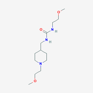 1-(2-Methoxyethyl)-3-((1-(2-methoxyethyl)piperidin-4-yl)methyl)urea