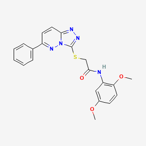 N-(2,5-dimethoxyphenyl)-2-((6-phenyl-[1,2,4]triazolo[4,3-b]pyridazin-3-yl)thio)acetamide